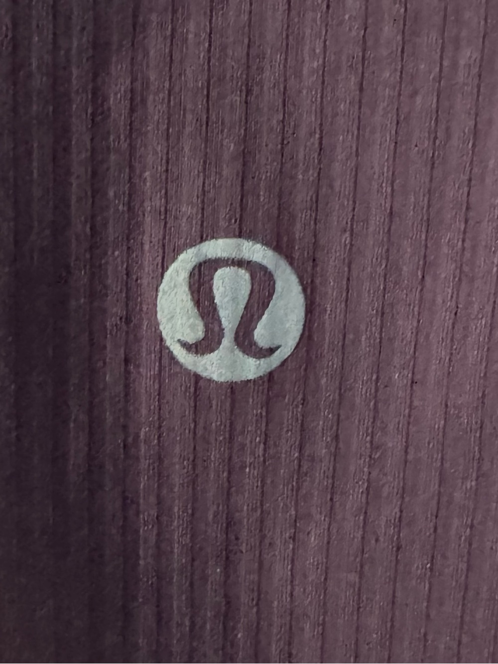 Lululemon Wunder Train Ribbed High-Rise Tight 25" Grape Thistle 6